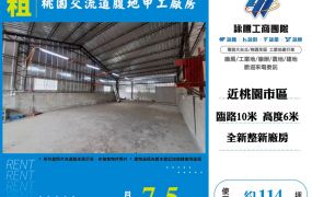 桃園甲工腹地廠房