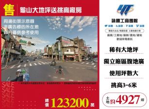 龜山超值大地坪送挑高廠184