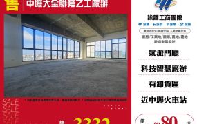 中壢大全聯旁乙工廠辦