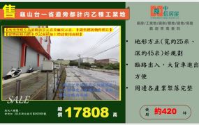 ☆☆龜山省道旁都計內乙種工業地