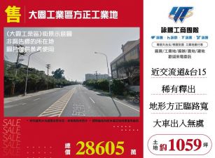 大園工業區方正工業地