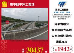 【售】市中心千坪工業地 LT01261