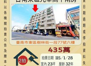 台南東區光華高中兩房-115/1/28 開標
