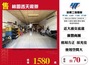 桃園透天廠房出售