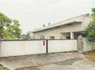 屏東竹田 1050 坪稀有標的：100坪建物、30 米大面寬、舊制稅籍門牌，投資自用首選！