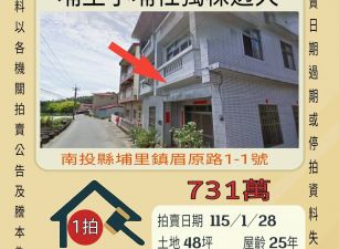 埔里小埔社獨棟透天-115/1/28 開標