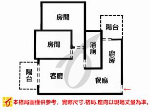 中山富域全新2房+車位∣售1168萬