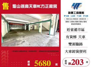 龜山挑高天車RC方正廠房