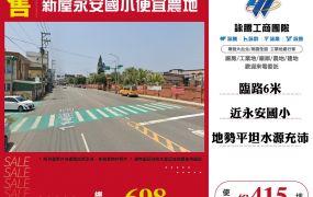 新屋永安國小便宜農地