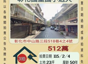 彰化市國聖國小透天-115/2/4 開標