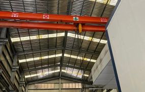 平鎮66/挑高12米/鋼構天車廠房(可廠登) &bull;   桃園廠房買賣/工業地/建地/徵收農地/廠房出租