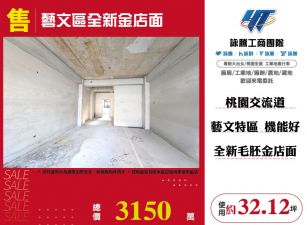 藝文區全新金店面