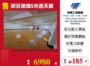 新莊挑高5米透天廠