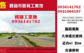觀音工業地出售-市區旁工業地