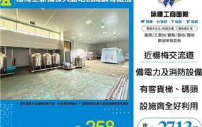 楊梅全新獨棟大腹地挑高鋼骨廠房