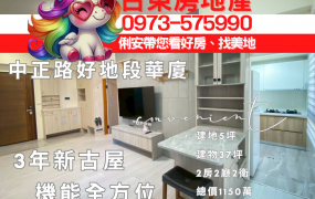 台東房地產 / 中正路好地段華廈