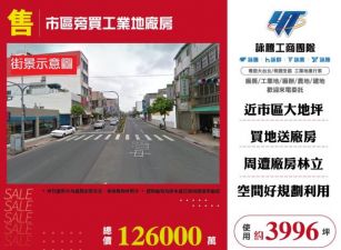 市區旁買工業地廠廠房126