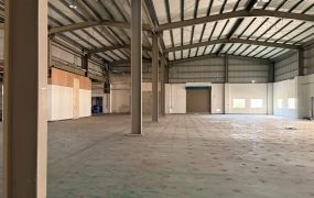 【南崁交流道】單層1356坪挑高鋼構廠房｜臨15米路大車可進