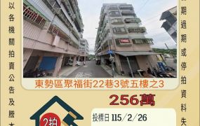 東勢中山國小三房-115/2/26 開標