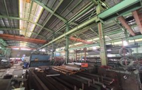 竹東大地坪挑高天車廠房