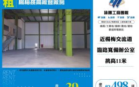 楊梅挑高廠登廠房182