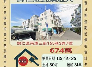 歸仁紅瓦鎮透天-115/2/25 開標