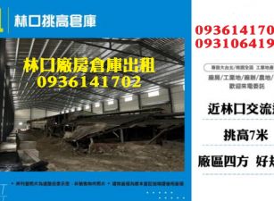 林口挑高倉庫出租