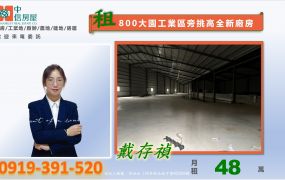 🍊近大園台61挑高鋼構合法倉庫廠房🍊