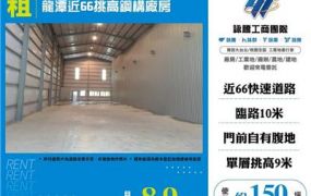 龍潭近66挑高鋼構廠房2-2