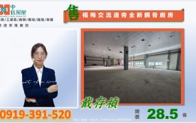 🍊近楊梅校前交流道挑高SRC廠房12106坪5500KW大電力🍊