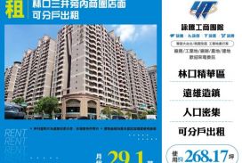 &nbsp;林口三井旁內商圈店面/可分戶出租-155