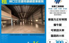 林口交流道旁鋼構倉庫廠房(FT10384)