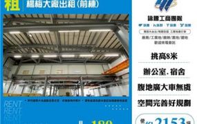 楊梅大廠出租 (FT10529)
