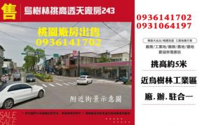 龍潭廠房出售-挑高透天工業廠房