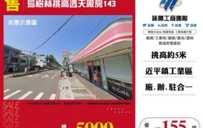 烏樹林挑高透天廠房143-124