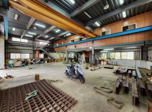 龍潭/大腹地/挑高天車廠房 &bull;   桃園廠房買賣/工業地/建地/徵收農地/廠房出租