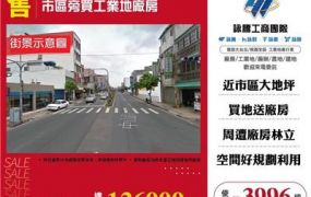 市區旁買工業地廠廠房