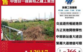 中壢台一線稀有乙種工業地