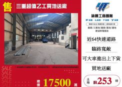 三重超值乙工買地送廠