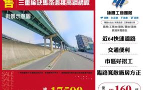 三重稀缺馬路邊挑高鋼構廠房145