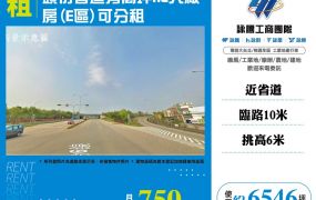 頭份省道旁萬坪RC大廠房(D區)可分租
