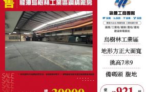 龍潭烏樹林工業區鋼構廠房