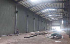 工業區挑高鋼構廠