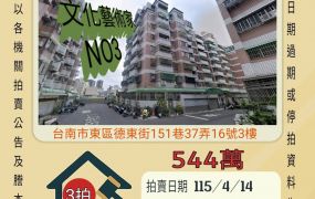 台南東區德高國小三房-115/4/14 開標