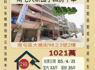 南屯大新國小四房平車-115/4/17 開標