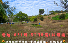 {新竹北埔}平坦農地*水電齊全*