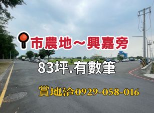 嘉市~興嘉旁都計內小筆農地