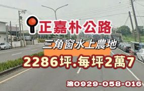 正嘉朴公路水上農地
