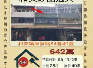 和美矽品透天-115/4/28 開標