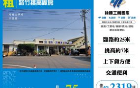 路竹挑高廠房(FV09529)